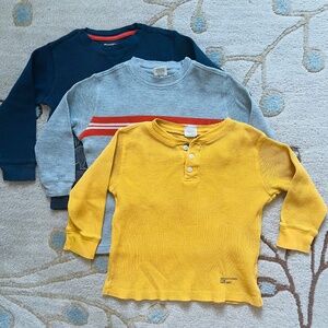Boys Thermal Long Sleeve Shirts Size 4